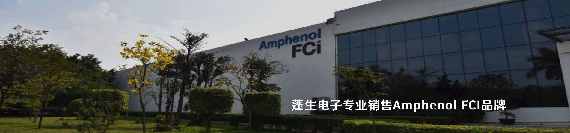 Amphenol FCI 连接器品牌授权供应商｜江苏蓬生电子